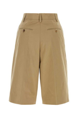 PRADA Classic Cotton Bermuda Shorts