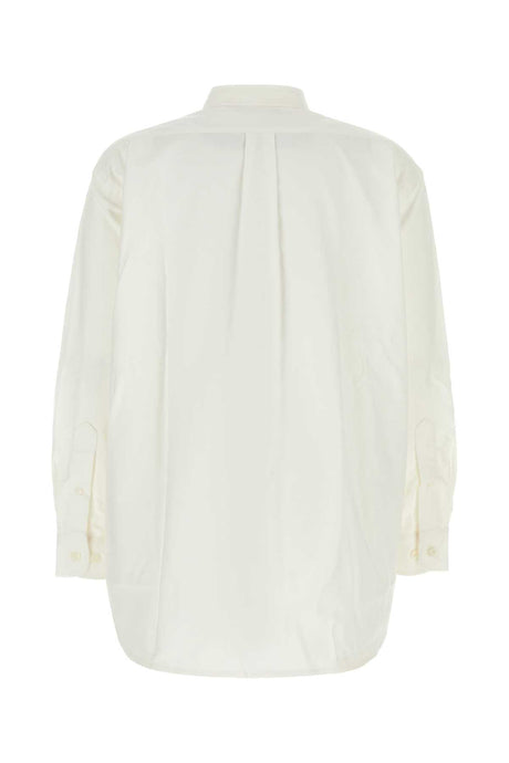 PRADA Oversized White Oxford Shirt for Women