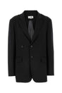 MM6 MAISON MARGIELA Chic Black Stretch Blazer for Women