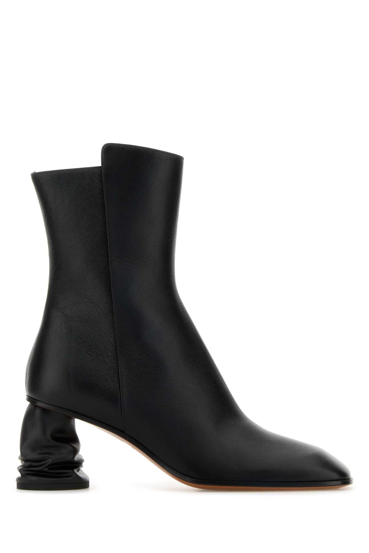 ALEXANDER MCQUEEN Stylish Mini Ankle Boots with 7 cm Heel Height for Women