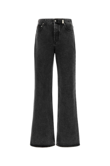 ALEXANDER MCQUEEN Essential Grey Denim Jeans for Men