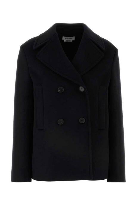 ALEXANDER MCQUEEN Women's Black Felt Jacket