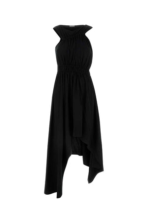 ALEXANDER MCQUEEN Chic Black T-Shirt Dress for Women