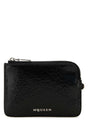 ALEXANDER MCQUEEN Sophisticated Leather Card Holder - 13 cm x 9 cm