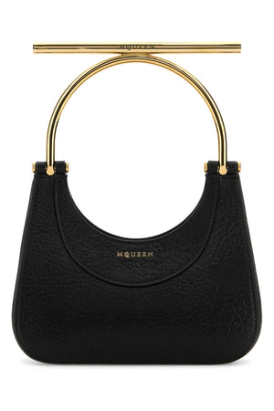 ALEXANDER MCQUEEN Mini Leather Cross-Bar Handbag