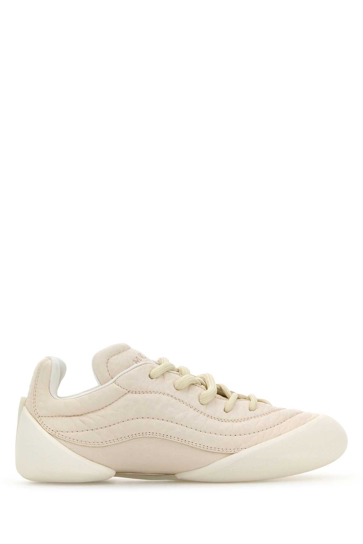 ALEXANDER MCQUEEN Ivory Leather Flexion Sneaker for Women