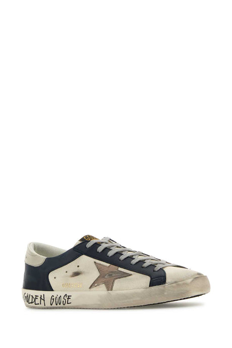 GOLDEN GOOSE DELUXE BRAND Two-tone Leather Superstar Sneakers for Men