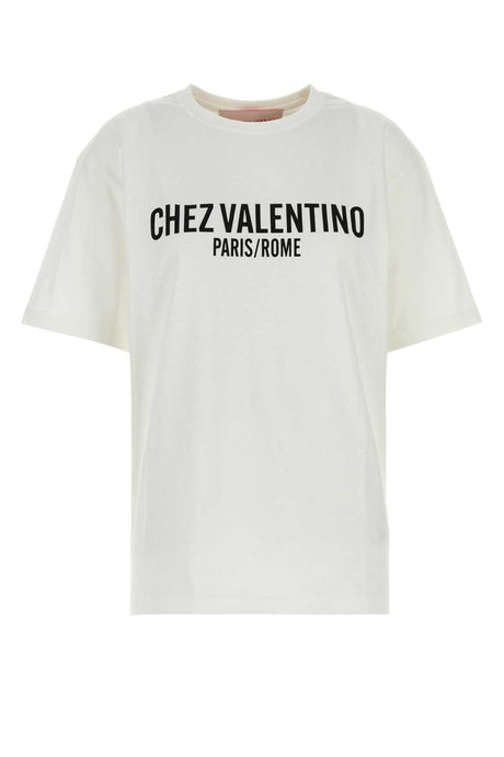 VALENTINO GARAVANI Classic Cotton T-Shirt for Women - Size Medium