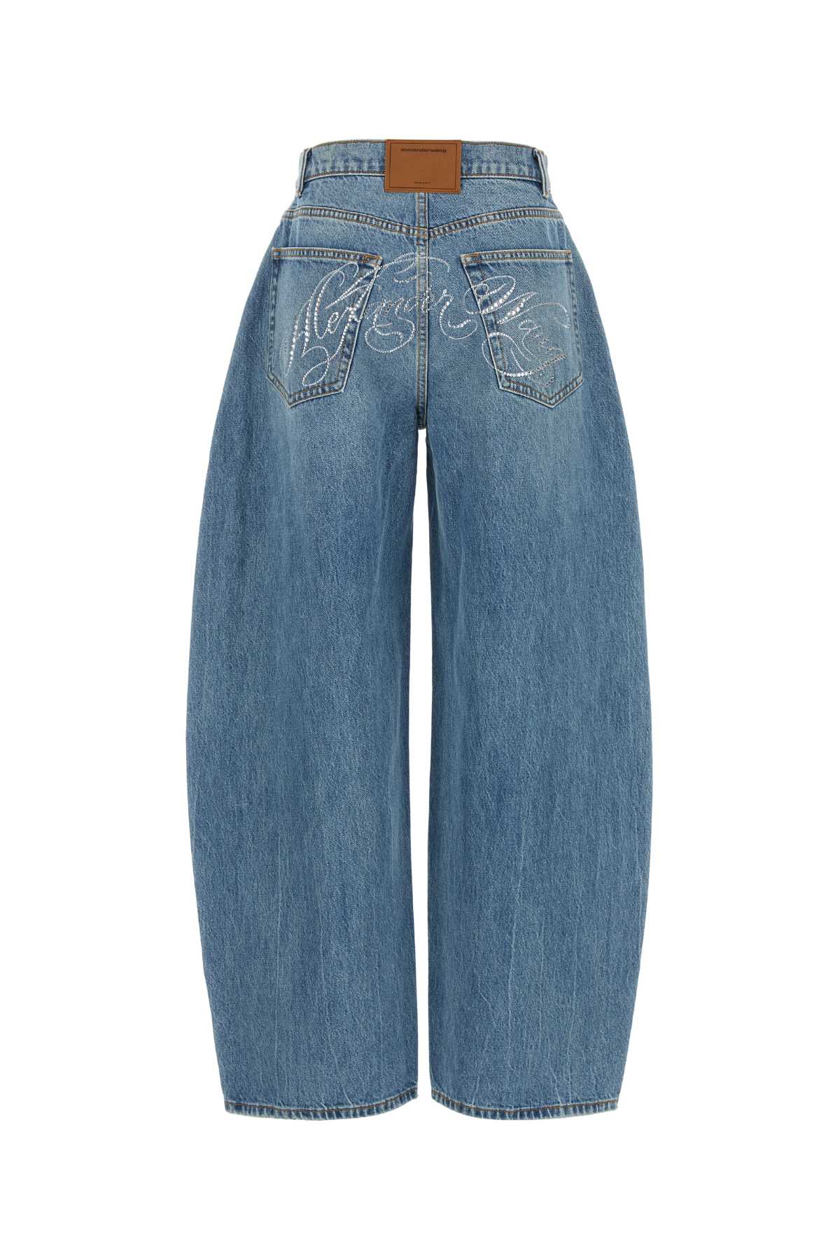 ALEXANDER WANG Wide-Leg Denim Jeans for Women - Fall 2024 Edit