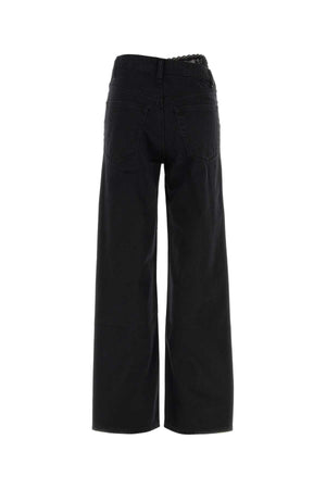 ALEXANDER WANG Chic Women's Black Denim Jeans