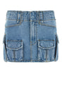 ALEXANDER WANG Chic Denim Mini Skirt for Women