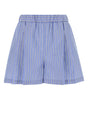 MARNI Embroidered Poplin Mini Shorts