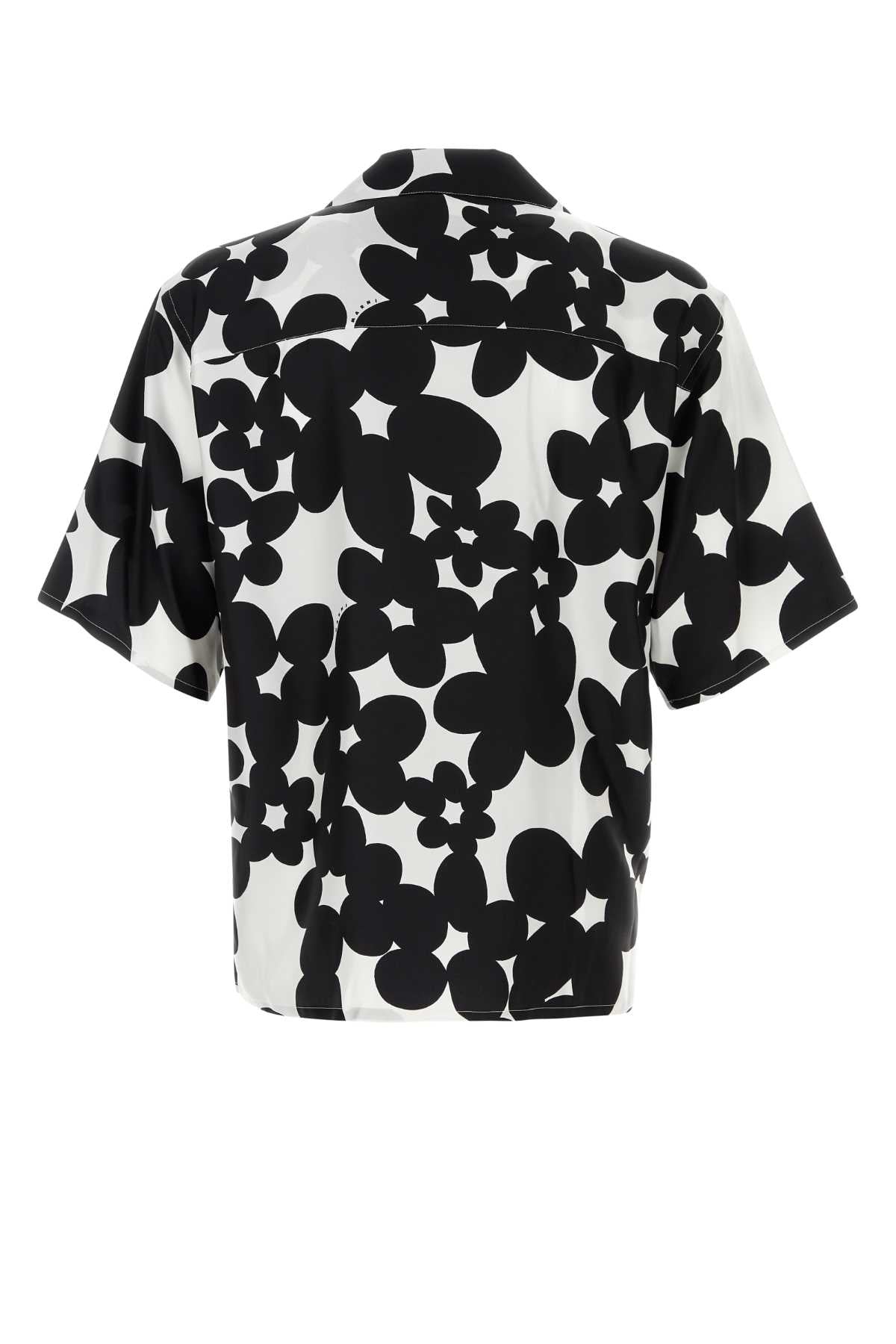 MARNI Floral Satin Shirt for Men - Spring 2025