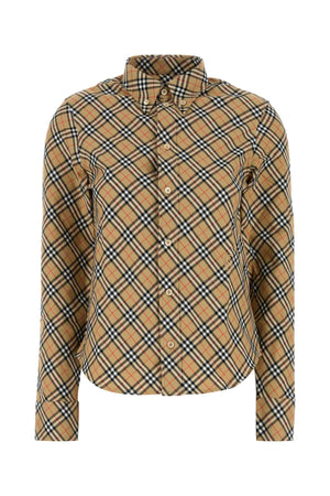 BURBERRY Embroidered Twill Shirt - Perfect for Every Occasion