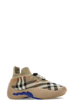 BURBERRY Printed Fabric Neptune Slip-Ons for Women