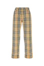 BURBERRY Embroidered Canvas Pants for Men