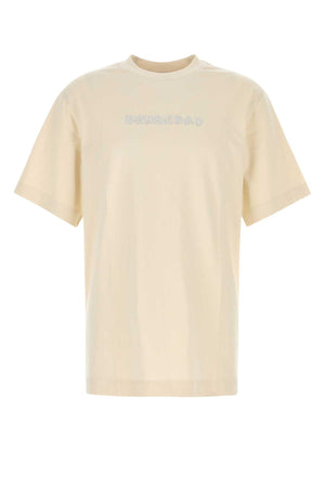 BURBERRY Classic Sand Cotton T-Shirt for Men