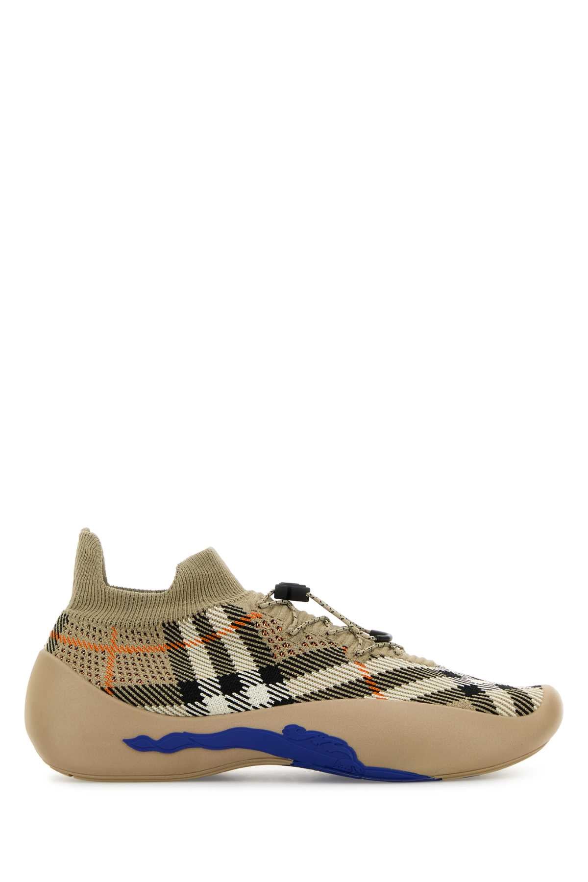 BURBERRY Printed Fabric Neptune Slip-Ons for Men - 24W