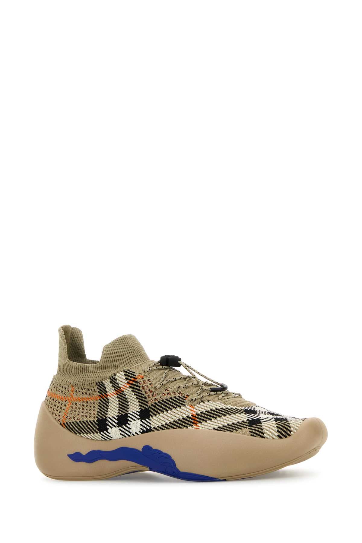 BURBERRY Printed Fabric Neptune Slip-Ons for Men - 24W