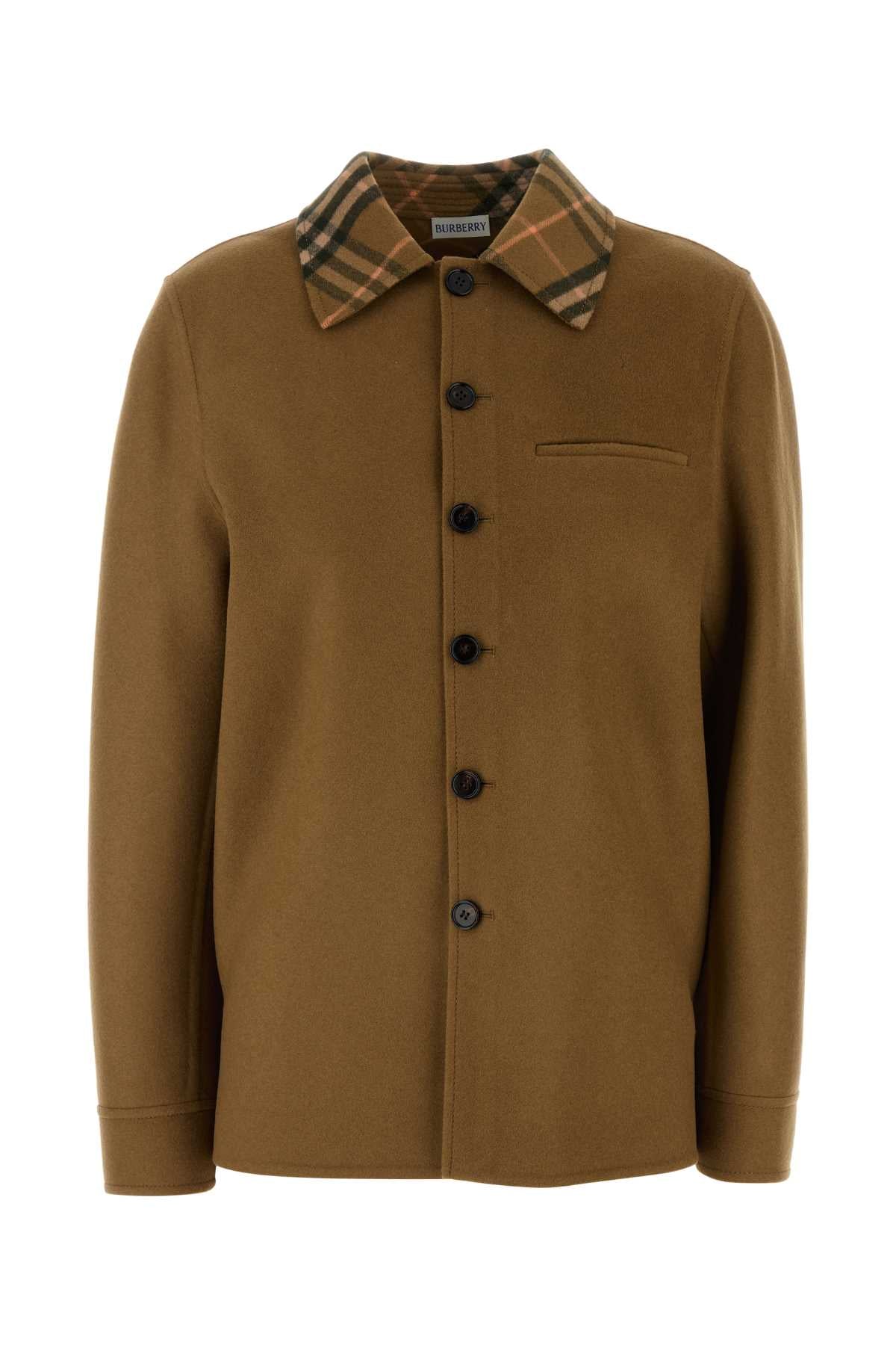 BURBERRY Wool Blend Jacket for Women