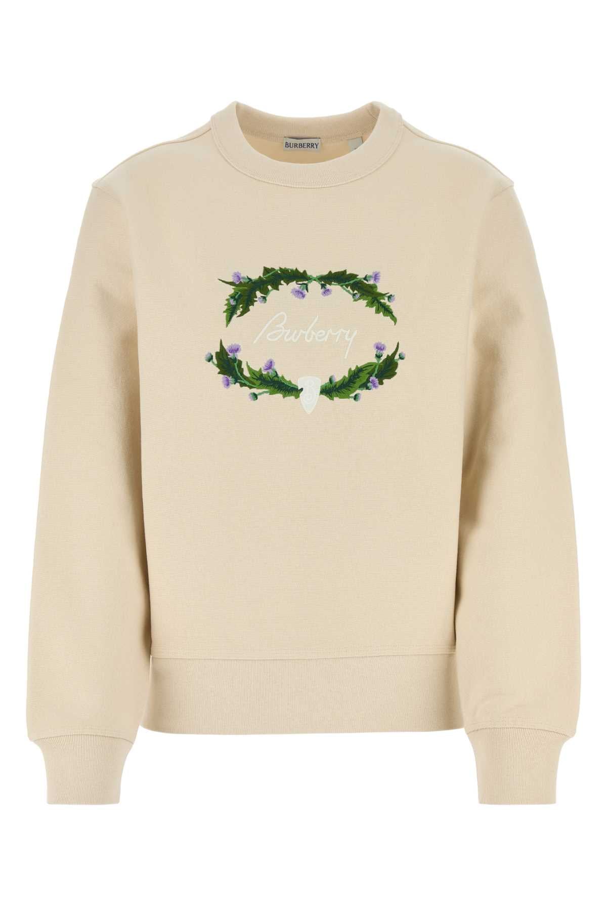 BURBERRY Cotton Blend Sweatshirt