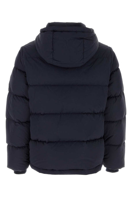 BURBERRY Navy Blue Nylon Down Jacket - For the Modern Man