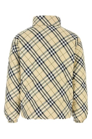 BURBERRY Reversible Down Jacket with Checked Print - For Men