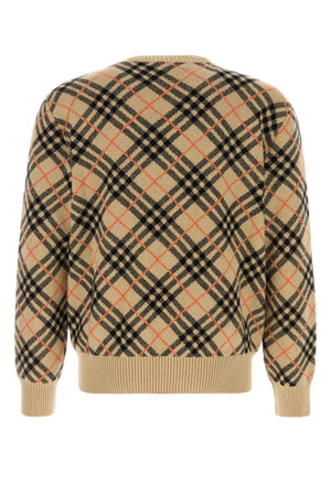 BURBERRY Embroidered Cashmere Sweater for Men - Luxury Knitwear