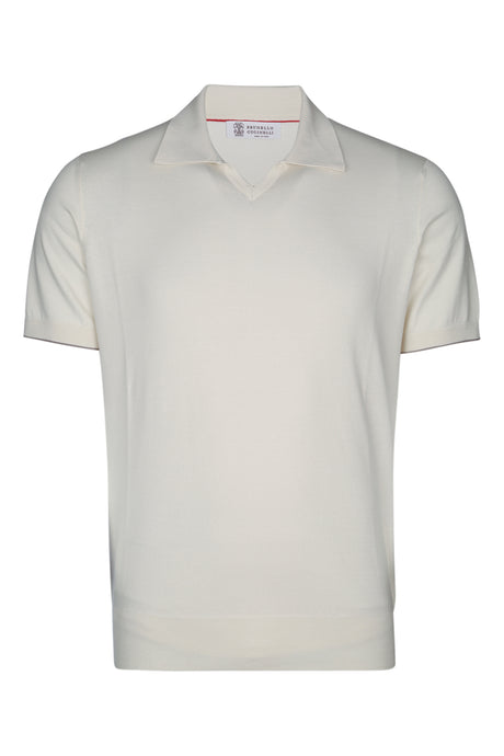 BRUNELLO CUCINELLI Classic Short Sleeve Polo for Men