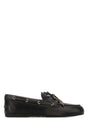 MIU MIU Classic Black Leather Loafers