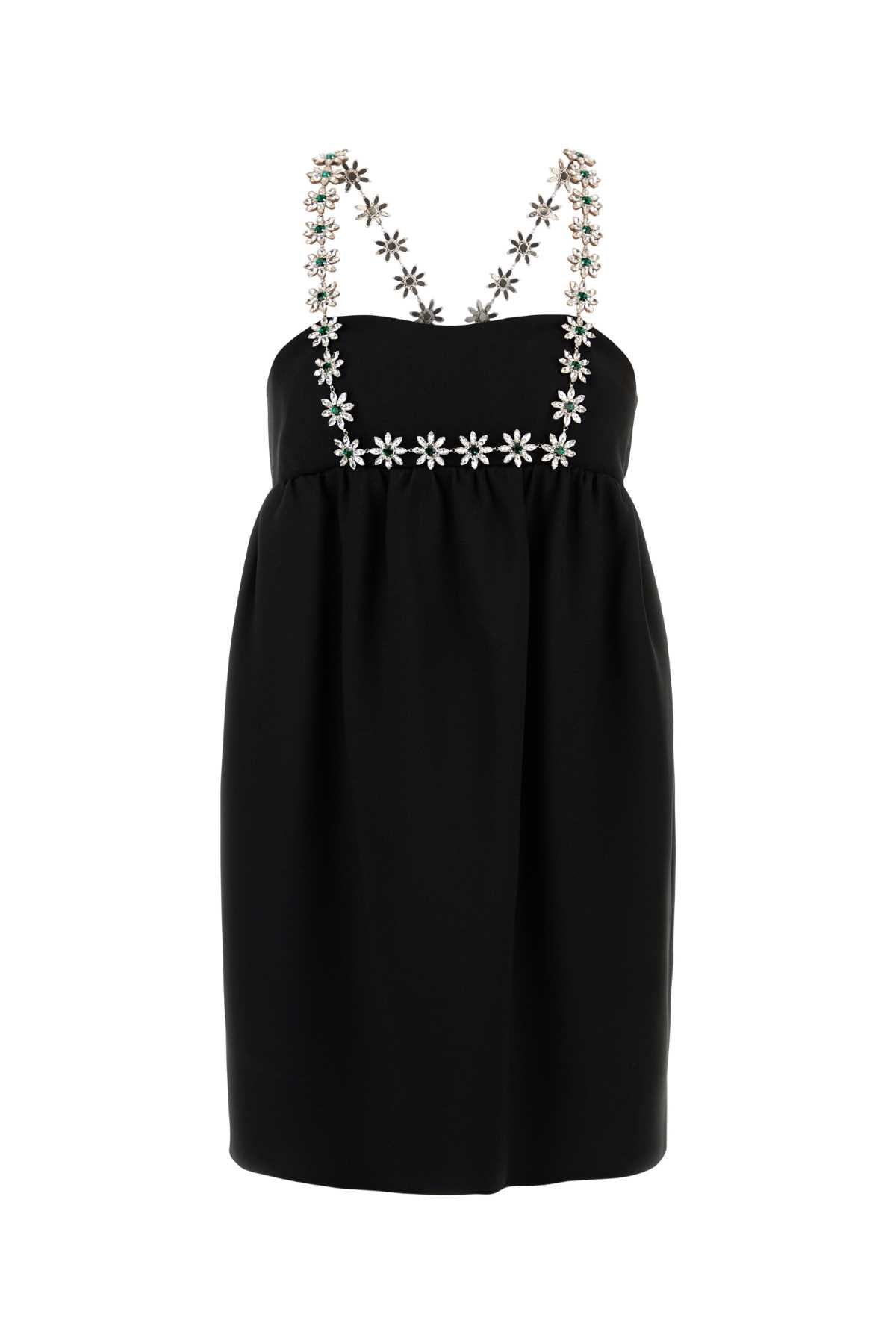 PRADA Elegant Black Mini Dress