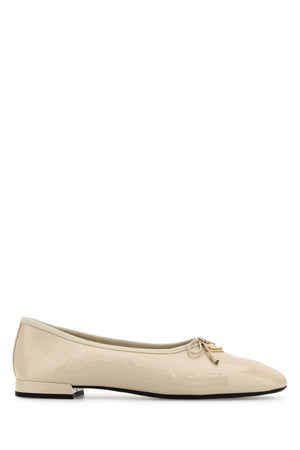 PRADA Elegant Leather Mini Ballerinas for Women