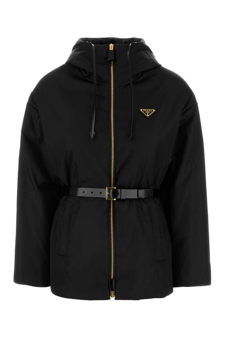 PRADA Black Re-Nylon Jacket for Women