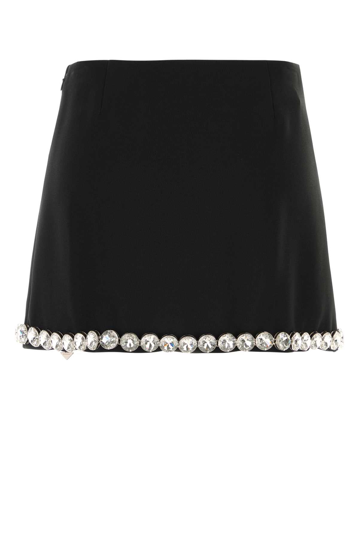 PRADA Chic Acetate Blend Mini Skirt