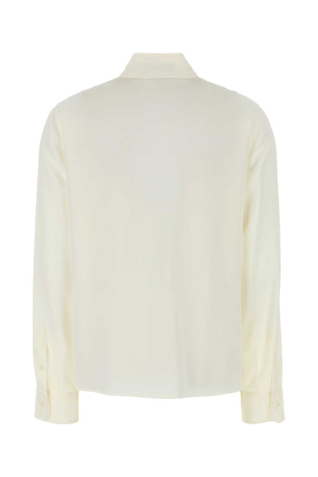 PRADA Elegant Silk Button-Up Shirt for Women