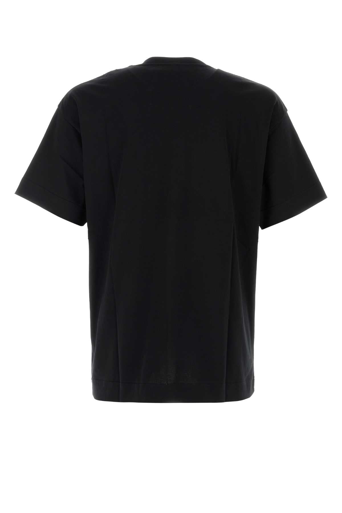 GIVENCHY Classic Black Cotton T-Shirt for Men