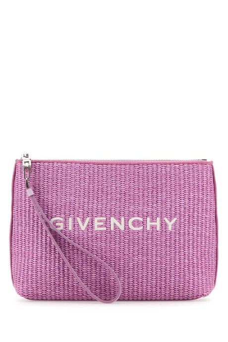 GIVENCHY Mini Raffia Clutch Bag