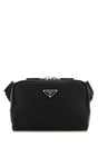 PRADA Mini Black Leather Crossbody Handbag