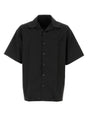 PRADA Classic Black Poplin Shirt for Men