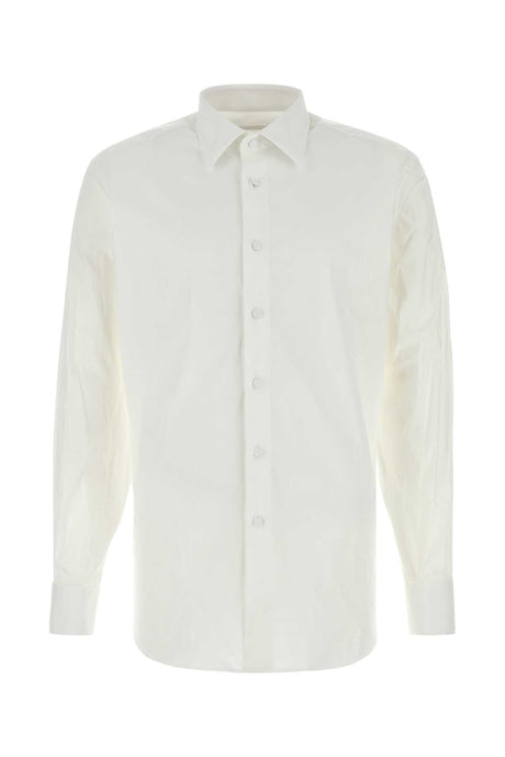 PRADA Stretch Cotton Blend Shirt for Men