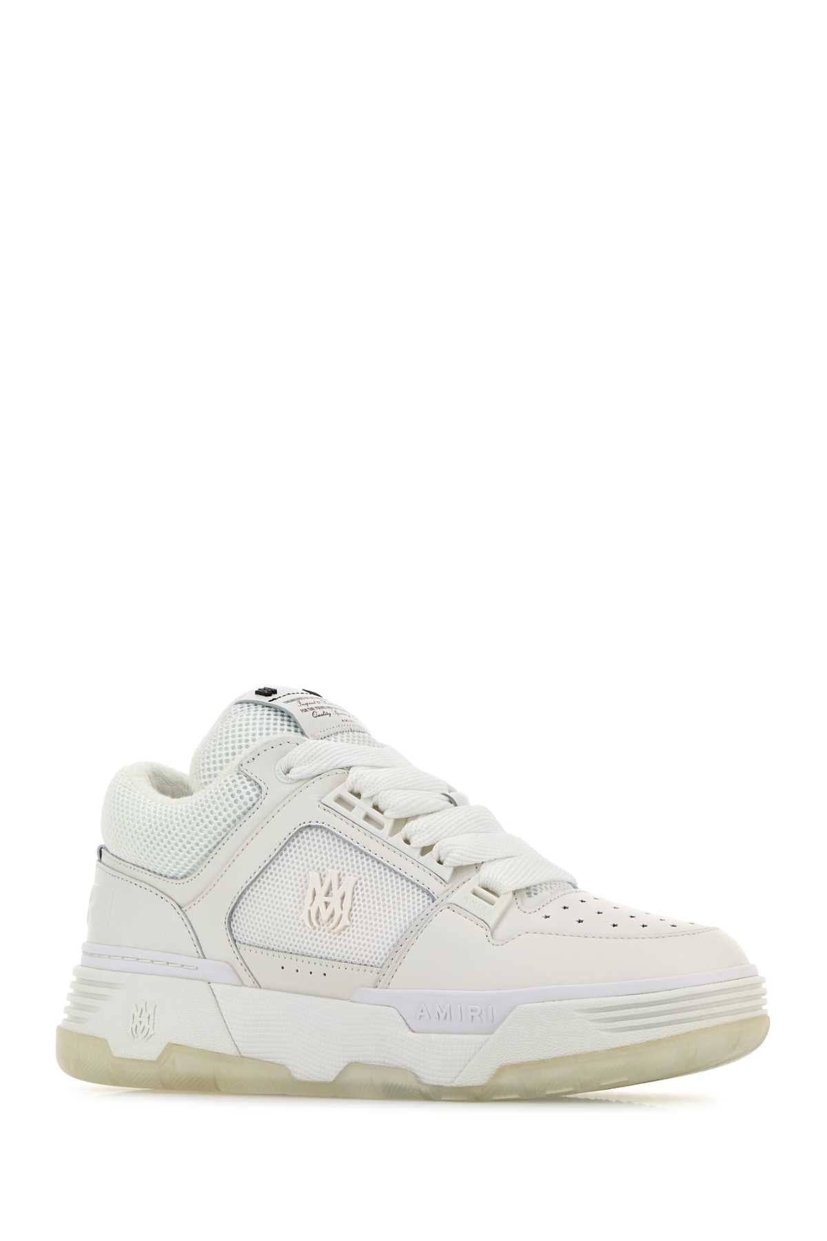 AMIRI Classic Leather and Fabric MA-1 Sneaker