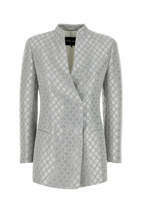 GIORGIO ARMANI Embroidered Polyester Blend Blazer for Women