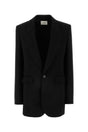 SAINT LAURENT Classic Black Wool Blazer for Women