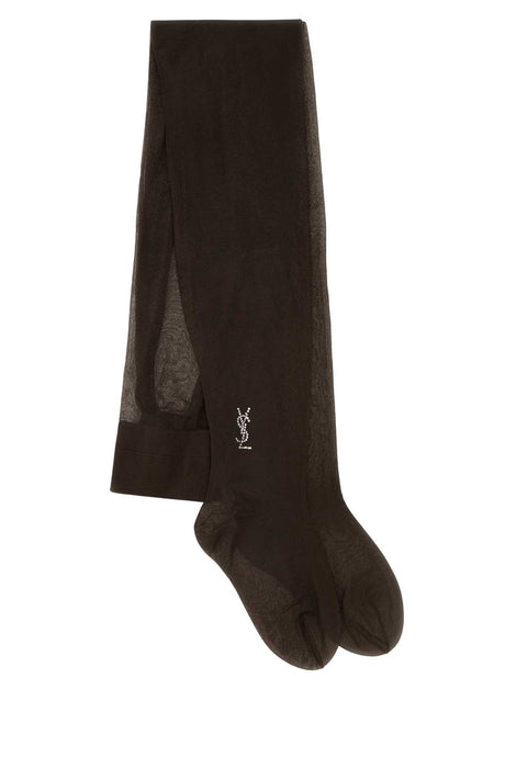 SAINT LAURENT Stretch Nylon Tights Jumpsuit for Women