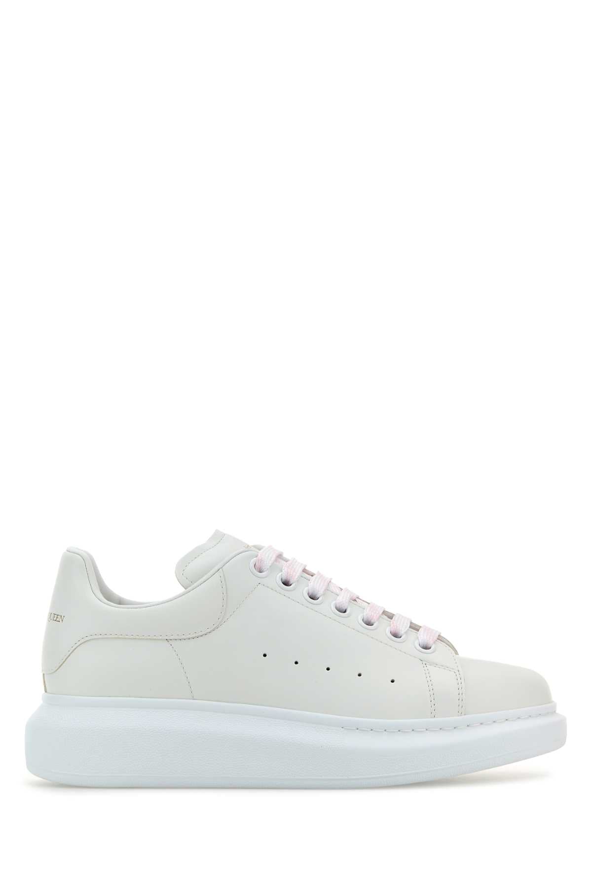 ALEXANDER MCQUEEN Classic Leather Sneakers for Women - Size 7