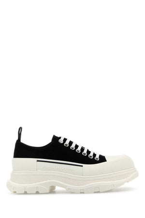 ALEXANDER MCQUEEN Canvas Tread Slick Sneaker for Women - Perfect for Every Season