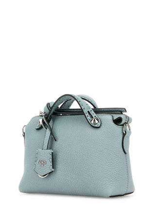 FENDI Mini Powder Blue Leather Handbag