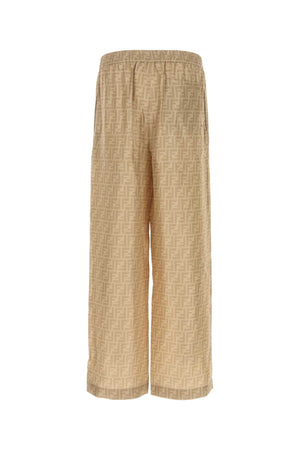 FENDI Printed Silk Pajama Pant for Men