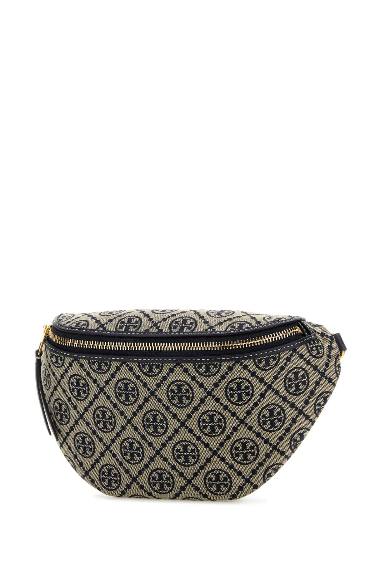 TORY BURCH Embroidered Canvas Belt Handbag - 21 cm x 13.5 cm x 7 cm