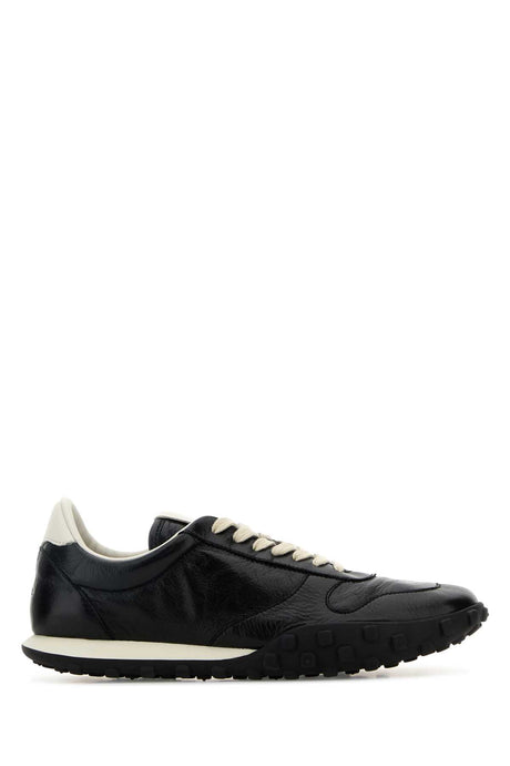 JIL SANDER Sleek Leather Sneakers for Men